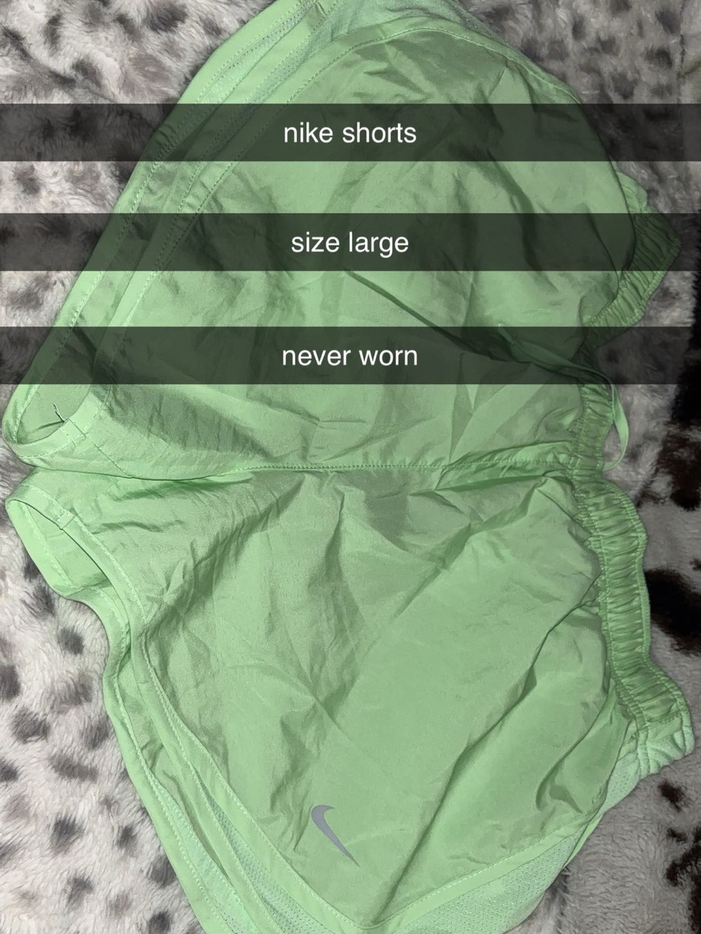 Nike Mint Green Women's Running Shorts